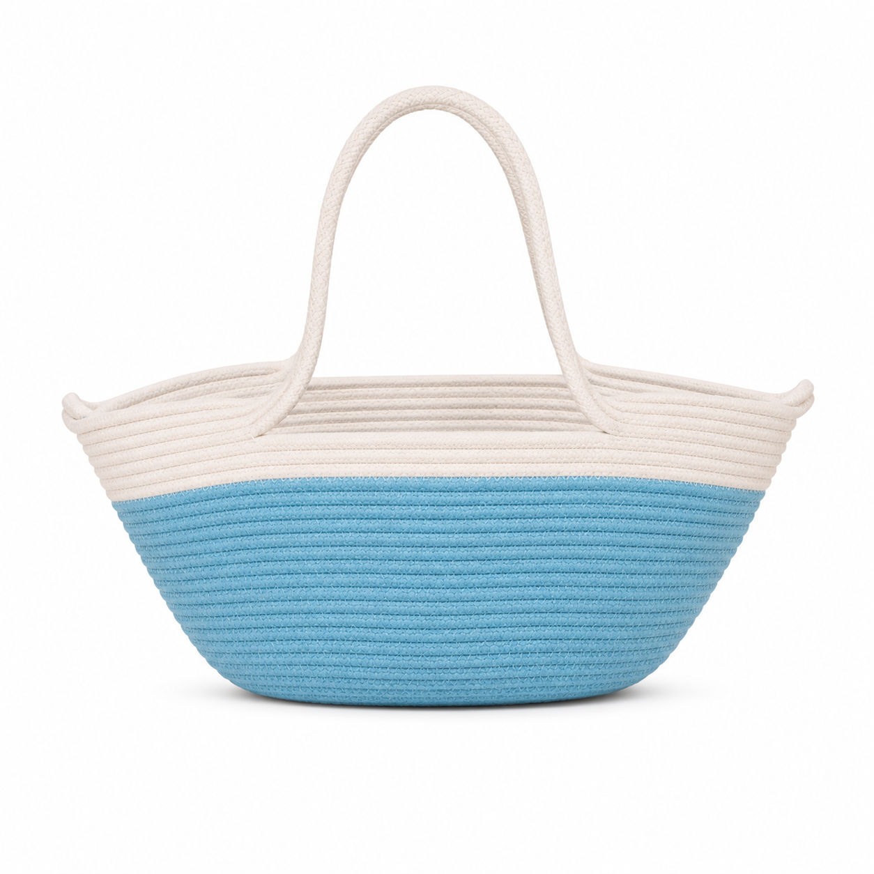 Stylish Cotton Basket Bag for Eco-Friendly Storage